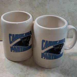 Carolina Panthers mugs 20 ounces x 2